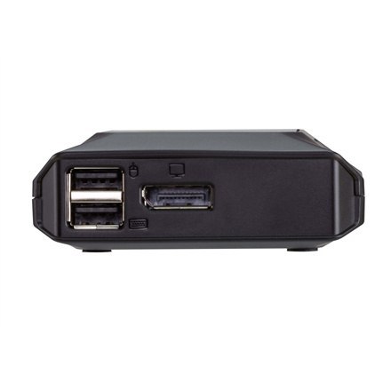 Aten US3312 2-portowy przełącznik KVM USB-C 4K DisplayPort ze zdalnym przełącznikiem portów Aten | 2-portowy przełącznik KVM USB Aten US3312 2-portowy przełącznik KVM USB-C 4K DisplayPort ze zdalnym przełącznikiem portów Aten | 2-portowy przełącznik KVM USB