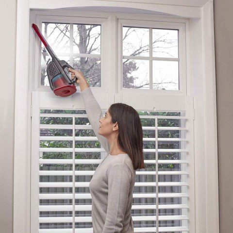 BLACK & DECKER Vacuum Cleaner | BHHV315B-QW | Cordless operating | Handstick | 12 V | Gray/Red BLACK & DECKER Vacuum Cleaner | BHHV315B-QW | Cordless operating | Handstick | 12 V | Gray/Red