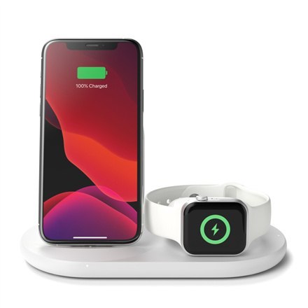 Belkin | BOOST CHARGE | Bezprzewodowa ładowarka 3 w 1 do urządzeń Apple Belkin | BOOST CHARGE | Bezprzewodowa ładowarka 3 w 1 do urządzeń Apple
