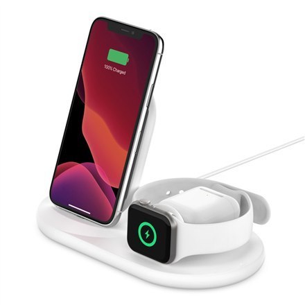 Belkin | BOOST CHARGE | Bezprzewodowa ładowarka 3 w 1 do urządzeń Apple Belkin | BOOST CHARGE | Bezprzewodowa ładowarka 3 w 1 do urządzeń Apple