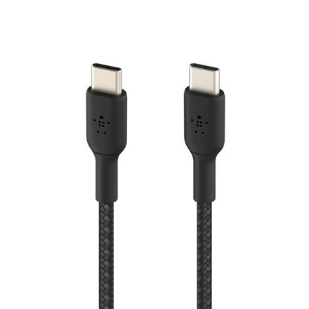 Belkin | Kabel USB-C | Męski | 24-pinowy USB-C | Męski | 24-pinowy USB-C | Czarny | 1 m Belkin | Kabel USB-C | Męski | 24-pinowy USB-C | Męski | 24-pinowy USB-C | Czarny | 1 m