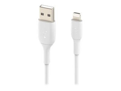 Belkin | Męski | 4-pinowy USB Typ A | Męski | Apple Lightning | Biały | 1 m Belkin | Męski | 4-pinowy USB Typ A | Męski | Apple Lightning | Biały | 1 m