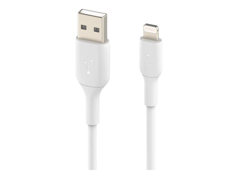 Belkin | Męski | 4-pinowy USB Typ A | Męski | Apple Lightning | Biały | 1 m Belkin | Męski | 4-pinowy USB Typ A | Męski | Apple Lightning | Biały | 1 m