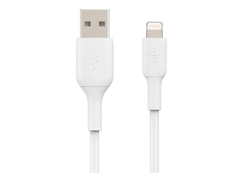 Belkin | Męski | 4-pinowy USB Typ A | Męski | Apple Lightning | Biały | 1 m Belkin | Męski | 4-pinowy USB Typ A | Męski | Apple Lightning | Biały | 1 m