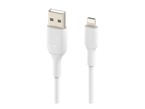 Belkin | Męski | 4-pinowy USB Typ A | Męski | Apple Lightning | Biały | 1 m Belkin | Męski | 4-pinowy USB Typ A | Męski | Apple Lightning | Biały | 1 m