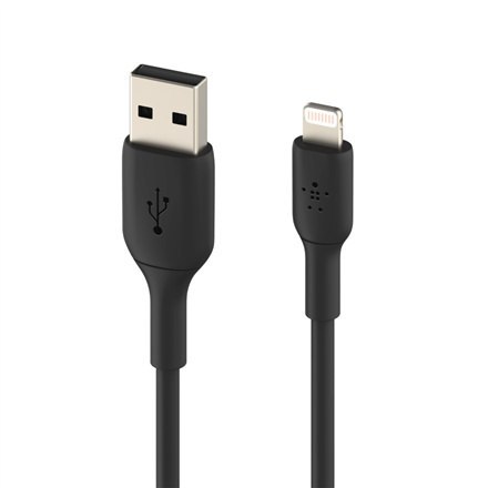 Belkin | Męski | 4-pinowy USB Typ A | Męski | Apple Lightning | Czarny | 15 cm Belkin | Męski | 4-pinowy USB Typ A | Męski | Apple Lightning | Czarny | 15 cm