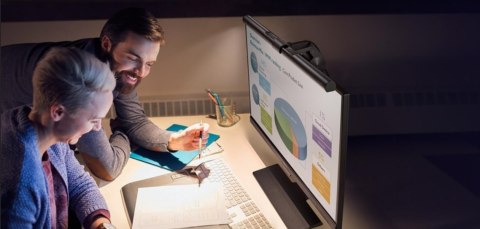 Benq | ScreenBar e-Reading LED Task Lamp | 9H.W42QD.WP1 | 320 lm | 5 W | 2700-6500 K | 50000 h | Lampa LED | 5 V | 0,53 kg Benq | ScreenBar e-Reading LED Task Lamp | 9H.W42QD.WP1 | 320 lm | 5 W | 2700-6500 K | 50000 h | Lampa LED | 5 V | 0,53 kg