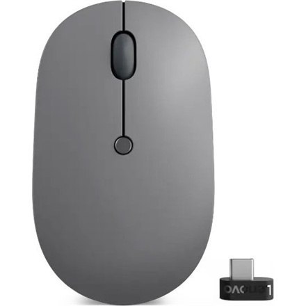 Bezprzewodowa mysz Lenovo | Go USB-C | Storm Grey Bezprzewodowa mysz Lenovo | Go USB-C | Storm Grey