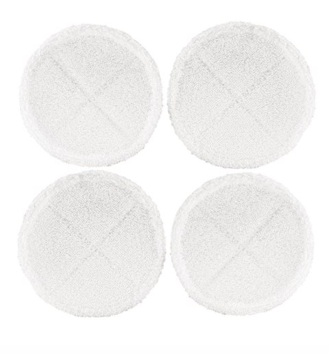 Bissell | SpinWave Pads - 4 x miękkie | białe