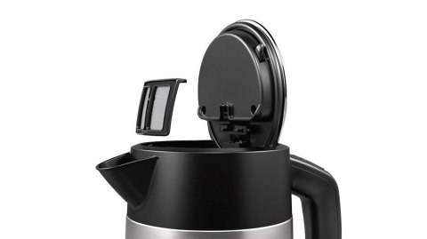 Bosch | Kettle | DesignLine TWK4P440 | Electric | 2400 W | 1.7 L | Stainless steel | 360° rotational base | Stainless steel/Blac Bosch | Kettle | DesignLine TWK4P440 | Electric | 2400 W | 1.7 L | Stainless steel | 360° rotational base | Stainless steel/Blac