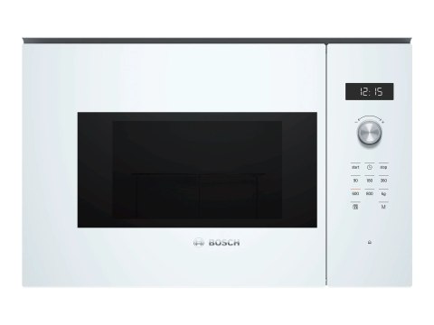 Bosch | Kuchenka mikrofalowa | BFL524MW0 | Do zabudowy | 20 L | 800 W | Biały Bosch | Kuchenka mikrofalowa | BFL524MW0 | Do zabudowy | 20 L | 800 W | Biały