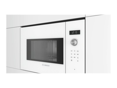 Bosch | Kuchenka mikrofalowa | BFL524MW0 | Do zabudowy | 20 L | 800 W | Biały Bosch | Kuchenka mikrofalowa | BFL524MW0 | Do zabudowy | 20 L | 800 W | Biały