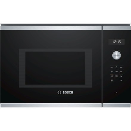 Bosch | Kuchenka mikrofalowa | BFL554MS0 | Do zabudowy | 31,5 L | 900 W | Stal nierdzewna Bosch | Kuchenka mikrofalowa | BFL554MS0 | Do zabudowy | 31,5 L | 900 W | Stal nierdzewna