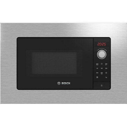 Bosch | Kuchenka mikrofalowa | BFL623MS3 | Do zabudowy | 20 L | 800 W | Stal nierdzewna Bosch | Kuchenka mikrofalowa | BFL623MS3 | Do zabudowy | 20 L | 800 W | Stal nierdzewna