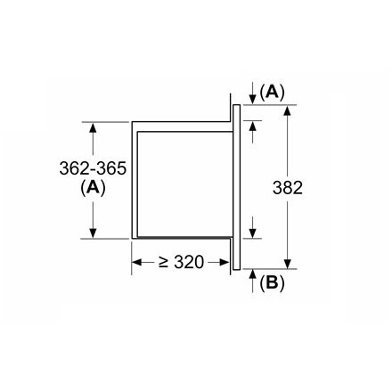 Bosch | Kuchenka mikrofalowa | BFL623MS3 | Do zabudowy | 20 L | 800 W | Stal nierdzewna Bosch | Kuchenka mikrofalowa | BFL623MS3 | Do zabudowy | 20 L | 800 W | Stal nierdzewna
