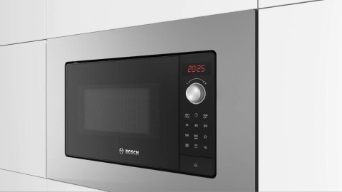 Bosch | Kuchenka mikrofalowa | BFL623MS3 | Do zabudowy | 20 L | 800 W | Stal nierdzewna Bosch | Kuchenka mikrofalowa | BFL623MS3 | Do zabudowy | 20 L | 800 W | Stal nierdzewna