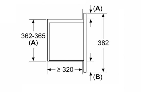 Bosch | Kuchenka mikrofalowa | BFL623MS3 | Do zabudowy | 20 L | 800 W | Stal nierdzewna Bosch | Kuchenka mikrofalowa | BFL623MS3 | Do zabudowy | 20 L | 800 W | Stal nierdzewna