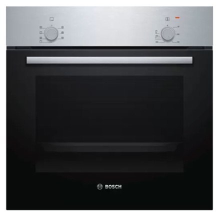 Bosch | Piekarnik | HBF010BR1S | 66 L | A | Wielofunkcyjny | Ręczny | Wysokość 59,5 cm | Szerokość 59,4 cm | Stal szlachetna Bosch | Piekarnik | HBF010BR1S | 66 L | A | Wielofunkcyjny | Ręczny | Wysokość 59,5 cm | Szerokość 59,4 cm | Stal szlachetna