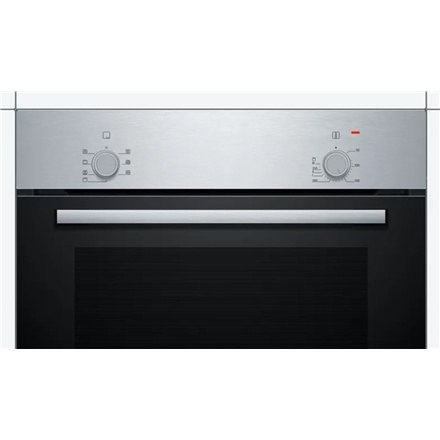 Bosch | Piekarnik | HBF010BR1S | 66 L | A | Wielofunkcyjny | Ręczny | Wysokość 59,5 cm | Szerokość 59,4 cm | Stal szlachetna Bosch | Piekarnik | HBF010BR1S | 66 L | A | Wielofunkcyjny | Ręczny | Wysokość 59,5 cm | Szerokość 59,4 cm | Stal szlachetna