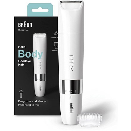 Braun | BS1000 | Mini trymer do ciała | Czas pracy (maks.) min | Żywotność żarówki (miga) Nie dotyczy | Liczba poziomów mocy 1 | Braun | BS1000 | Mini trymer do ciała | Czas pracy (maks.) min | Żywotność żarówki (miga) Nie dotyczy | Liczba poziomów mocy 1 |