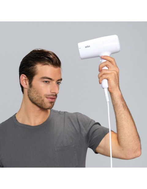 Braun | Hair dryer | BRHD210E | 2100 W | Number of temperature settings 3 | White Braun | Hair dryer | BRHD210E | 2100 W | Number of temperature settings 3 | White