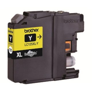 Brother | 125XLY | Żółty | Wkład atramentowy | 1200 stron