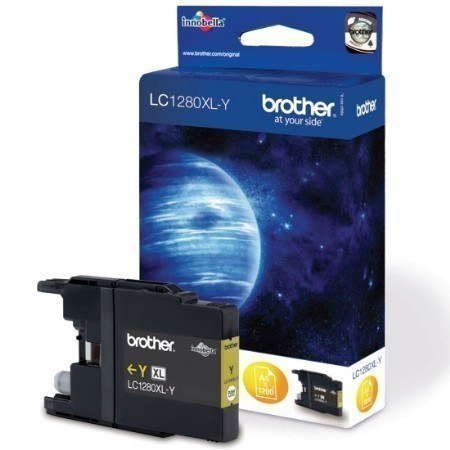 Brother | 1280XLY | Żółty | Wkład atramentowy | 1200 stron Brother | 1280XLY | Żółty | Wkład atramentowy | 1200 stron