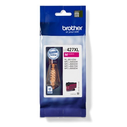 Brother LC | 427XLM | Magenta | Wkład atramentowy | 5000 stron Brother LC | 427XLM | Magenta | Wkład atramentowy | 5000 stron