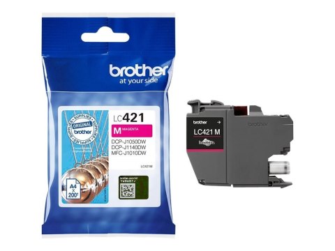 Brother LC421M Ink Cartridge Magenta Brother LC421M Ink Cartridge Magenta