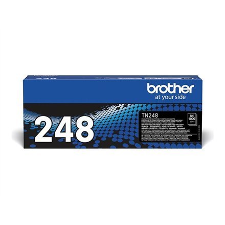Brother | TN-248BK | Czarny | Kaseta z tonerem | 1000 stron Brother | TN-248BK | Czarny | Kaseta z tonerem | 1000 stron