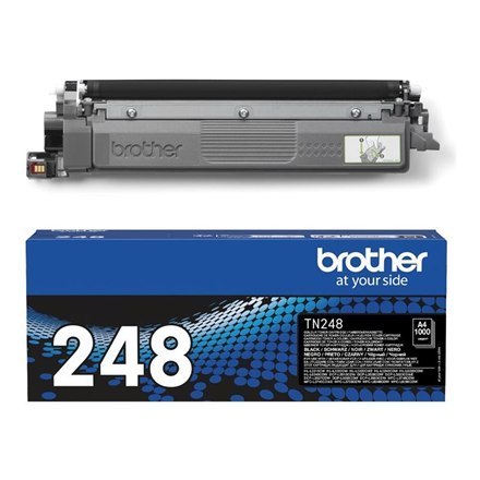 Brother | TN-248BK | Czarny | Kaseta z tonerem | 1000 stron Brother | TN-248BK | Czarny | Kaseta z tonerem | 1000 stron