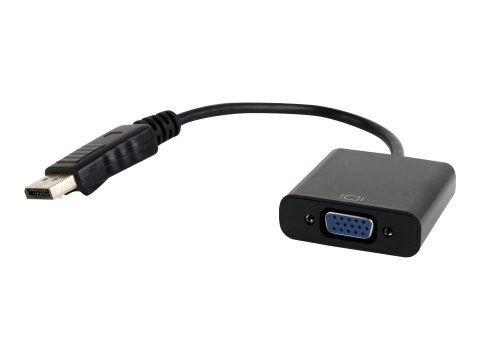 Cablexpert | 15 pin HD D-Sub (HD-15) | żeński | 20 pin DisplayPort | męski | czarny | 0,15 m Cablexpert | 15 pin HD D-Sub (HD-15) | żeński | 20 pin DisplayPort | męski | czarny | 0,15 m