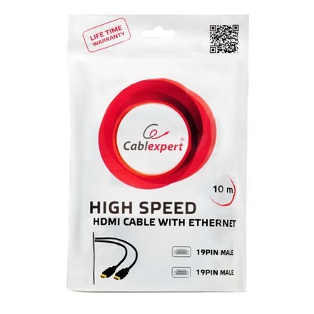 Cablexpert | Męski | 19 pin HDMI typ A | Męski | 19 pin HDMI typ A | 10 m Cablexpert | Męski | 19 pin HDMI typ A | Męski | 19 pin HDMI typ A | 10 m