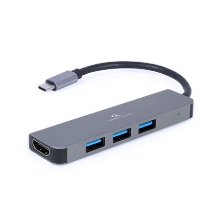 Cablexpert | Stacja dokująca | USB-C 3.2 | Czarny | Szary Cablexpert | Stacja dokująca | USB-C 3.2 | Czarny | Szary