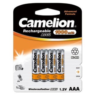 Camelion | AAA/HR03 | 1000 mAh | Akumulatory Ni-MH | 4 szt.
