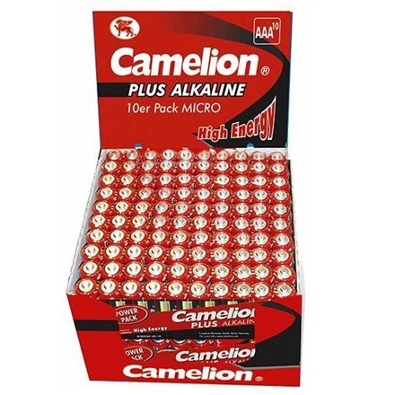 Camelion | AAA/LR03 | 1170 mAh | Plus Alkaline | 200 szt. Camelion | AAA/LR03 | 1170 mAh | Plus Alkaline | 200 szt.