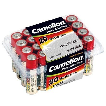 Camelion | LR6-BP20 | AA/LR6 | Plus Alkaline | 20 szt. Camelion | LR6-BP20 | AA/LR6 | Plus Alkaline | 20 szt.