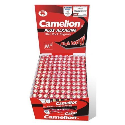 Camelion | LR6-SP10 | AA/LR6 | 2700 mAh | Plus Alkaline | 240 szt. Camelion | LR6-SP10 | AA/LR6 | 2700 mAh | Plus Alkaline | 240 szt.