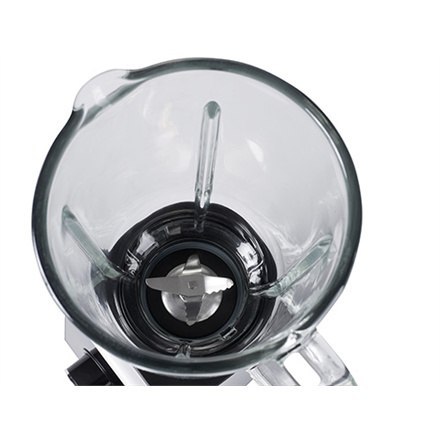 Camry | Blender | CR 4077 | Tabletop | 500 W | Materiał słoika Szkło | Pojemność słoika 1,5 L | Kruszenie lodu | Czarny/stal nie Camry | Blender | CR 4077 | Tabletop | 500 W | Materiał słoika Szkło | Pojemność słoika 1,5 L | Kruszenie lodu | Czarny/stal nie
