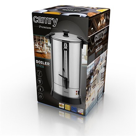 Camry | Bojler | CR 1259 | Elektryczny | 1650 W | 20 L | Stal nierdzewna | Stal nierdzewna Camry | Bojler | CR 1259 | Elektryczny | 1650 W | 20 L | Stal nierdzewna | Stal nierdzewna