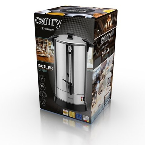 Camry | Bojler | CR 1259 | Elektryczny | 1650 W | 20 L | Stal nierdzewna | Stal nierdzewna Camry | Bojler | CR 1259 | Elektryczny | 1650 W | 20 L | Stal nierdzewna | Stal nierdzewna