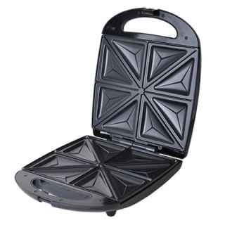 Camry | CR 3023 | Opiekacz do kanapek XL | 1500 W | Liczba talerzy 1 | Liczba ciastek 4 | Czarny
