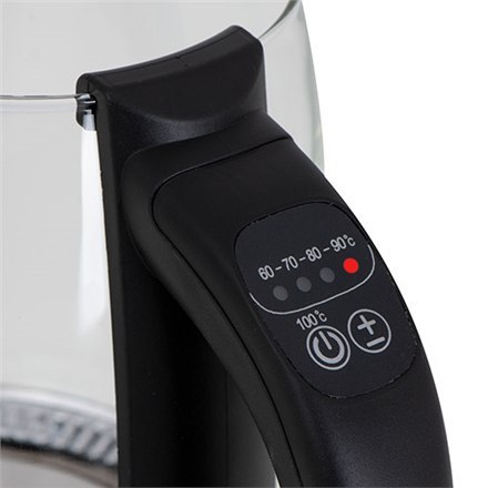 Camry | Czajnik | CR 1290 | Standard | 2200 W | 2 L | Plastik/szkło | Podstawa obrotowa 360° | Czarny/Przezroczysty Camry | Czajnik | CR 1290 | Standard | 2200 W | 2 L | Plastik/szkło | Podstawa obrotowa 360° | Czarny/Przezroczysty