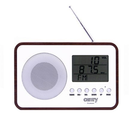 Camry | Radio cyfrowe | CR 1153 | 5 W | Biały/ciemny Camry | Radio cyfrowe | CR 1153 | 5 W | Biały/ciemny