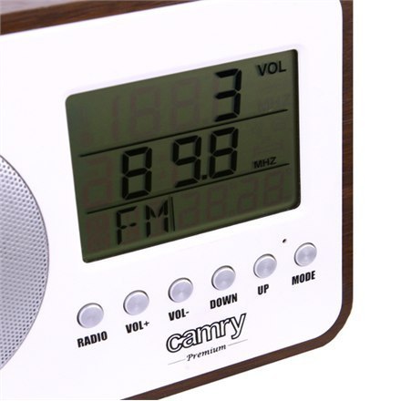Camry | Radio cyfrowe | CR 1153 | 5 W | Biały/ciemny Camry | Radio cyfrowe | CR 1153 | 5 W | Biały/ciemny