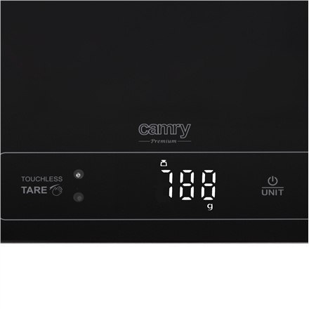 Camry | Waga kuchenna | CR 3175 | Maksymalna waga (udźwig) 15 kg | Podziałka 1 g | Typ wyświetlacza LED | Czarny Camry | Waga kuchenna | CR 3175 | Maksymalna waga (udźwig) 15 kg | Podziałka 1 g | Typ wyświetlacza LED | Czarny