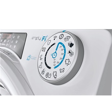 Candy | Washing Machine | RO 1486DWME/1-S | Energy efficiency class A | Front loading | Washing capacity 8 kg | 1400 RPM | Depth Candy | Washing Machine | RO 1486DWME/1-S | Energy efficiency class A | Front loading | Washing capacity 8 kg | 1400 RPM | Depth