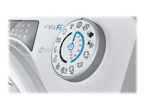 Candy | Washing Machine | RO 1486DWME/1-S | Energy efficiency class A | Front loading | Washing capacity 8 kg | 1400 RPM | Depth Candy | Washing Machine | RO 1486DWME/1-S | Energy efficiency class A | Front loading | Washing capacity 8 kg | 1400 RPM | Depth