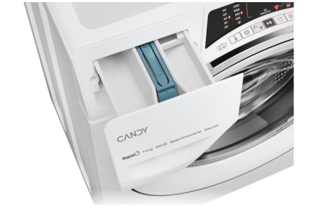 Candy Washing Machine with Dryer | ROW4964DWMCT/1-S | Energy efficiency class A/D | Front loading | Washing capacity 9 kg | 1400 Candy Washing Machine with Dryer | ROW4964DWMCT/1-S | Energy efficiency class A/D | Front loading | Washing capacity 9 kg | 1400
