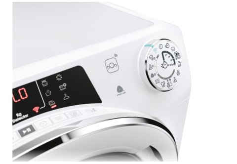 Candy Washing Machine with Dryer | ROW4964DWMCT/1-S | Energy efficiency class A/D | Front loading | Washing capacity 9 kg | 1400 Candy Washing Machine with Dryer | ROW4964DWMCT/1-S | Energy efficiency class A/D | Front loading | Washing capacity 9 kg | 1400